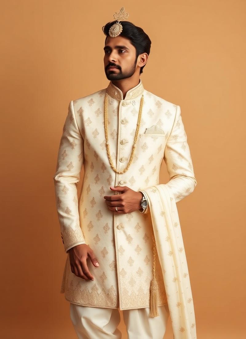 Ivory Sherwani Story